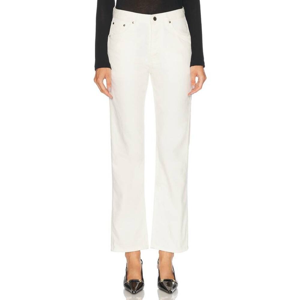 Renggli Women's Straight Leg Jeans - Classic White